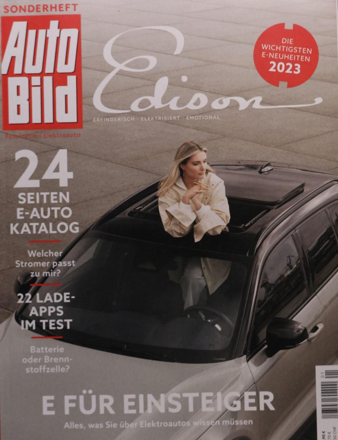 AUTO BILD SH Edison 1/2022 "E Für Einsteiger"