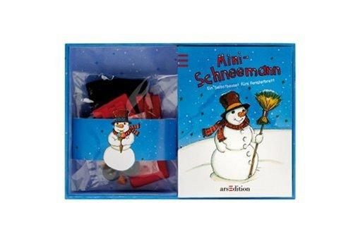 Mini-Schneemann: Ein Selbstbau-Set fürs Fensterbrett