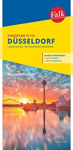 Falk Stadtplan Extra Düsseldorf 1:20 000: mit Ortsteilen von Erkrath, Hilden, Meerbusch, Neuss, Ratingen (Falk Stadtplan Extra Standardfaltung - Deutschland)