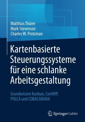 Kartenbasierte Steuerungssysteme für eine schlanke Arbeitsgestaltung: Grundwissen Kanban, ConWIP, POLCA und COBACABANA