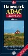 ADAC Karte, Dänemark, Länderkarte (Maßstab 1:300.000)