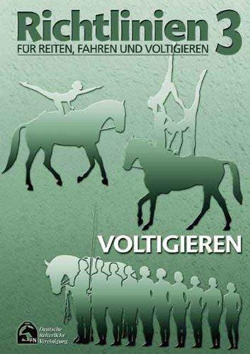 Richtlinien für Reiten, Fahren und Voltigieren 03. Voltigieren