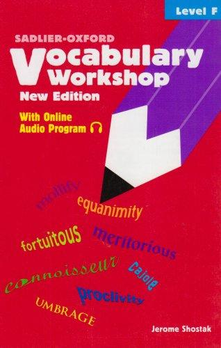 Vocabulary Workshop, Level F