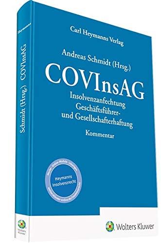 COVInsAG: Insolvenzanfechtung, Geschäftsführer- und Gesellschafterhaftung