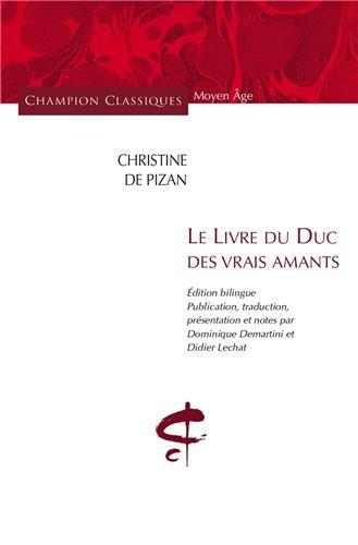 Le livre du duc des vrais amants