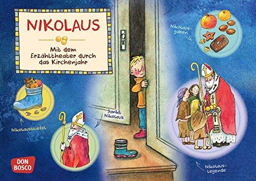 Nikolaus: Mit dem Erzähltheater durch das Kirchenjahr. Entdecken. Erzählen. Begreifen. Kamishibai Bildkartenset.