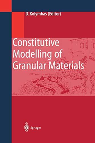 Constitutive Modelling of Granular Materials