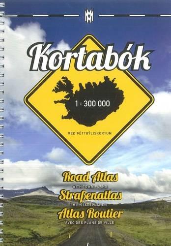 Iceland Road Atlas, with Town Plans, 2014-2015 2014