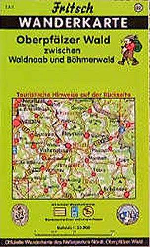 Fritsch Karten, Nr.92, Oberpfälzer Wald (Fritsch Wanderkarten 1:35000)