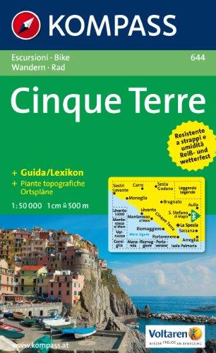 Cinque Terre 1 : 50 000: Wandern, Rad / Escursioni, Bike (Carte de Randon)