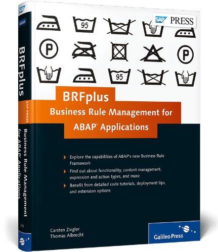 BRFplus - Business Rule Management for ABAP Applications (SAP PRESS: englisch)