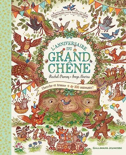 L'anniversaire du grand chêne : cherche et trouve + de 100 animaux !