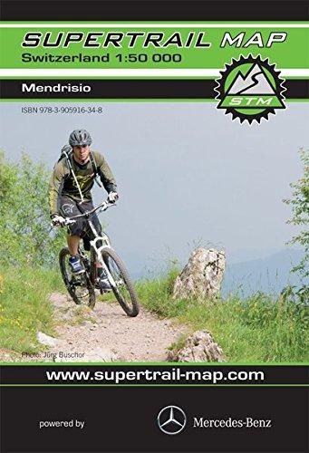 Supertrail Map Mendrisio: Maßstab 1:50 000