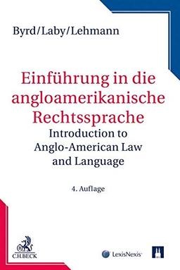 Einführung in die angloamerikanische Rechtssprache (Rechtssprache des Auslands)