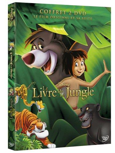 Coffret le livre de la jungle : le livre de la jungle ; le livre de la jungle 2 [FR Import]