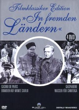 Filmklassiker Edition - In fremden Ländern - 4 DVD Box (Casino De Paris - Gasparone - Bomben auf Monte Carlo - Wasser für Canitoga )