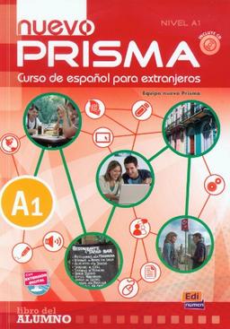 Nuevo Prisma 1 Beginner Level  A1  - Student Book + CD