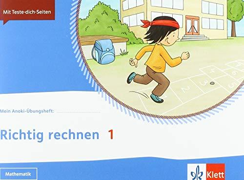 Richtig rechnen 1: Übungsheft Klasse 1 (Mein Anoki-Übungsheft)