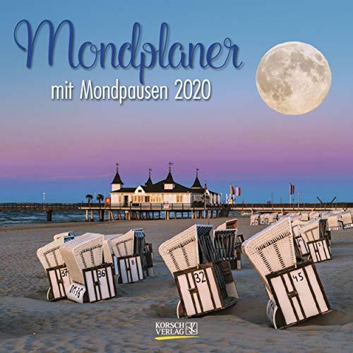 Der große Mondplaner 2022: Broschürenkalender mit Ferienterminen und Mondpausen