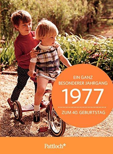 1977 - Ein ganz besonderer Jahrgang Zum 40. Geburtstag: Jahrgangs-Heftchen mit Kuvert