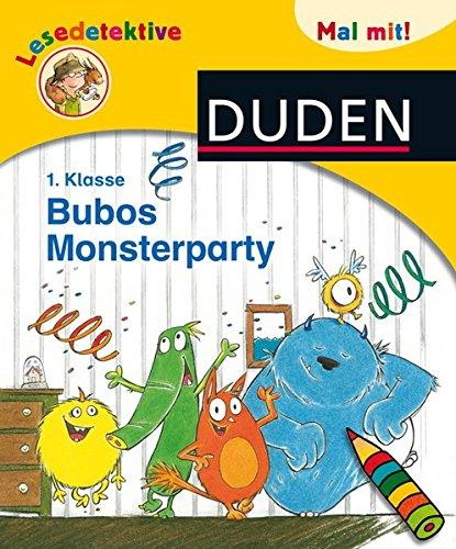 Lesedetektive Mal mit: Bubos Monsterparty, 1. Klasse