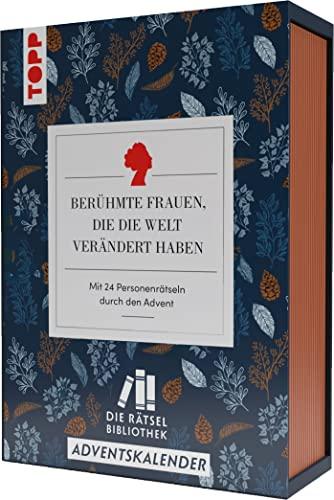 Die Rätselbibliothek. Adventskalender – Berühmte Frauen, die die Welt verändert haben: Der Schuber mit 24 Heften, für Rätselspaß im Advent