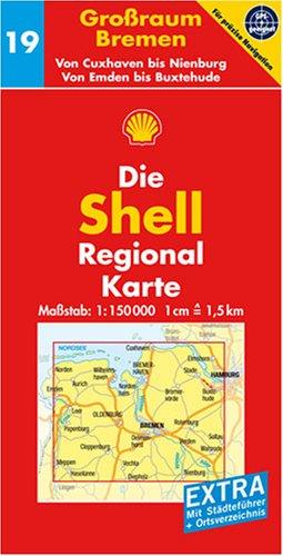 Grossraum Bremen: Von Cuxhaven bis Nienburg. Von Emden bis Buxtehude. 1:150000. GPS-geeignet