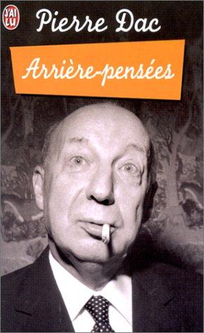 Arrière-pensées : maximes inédites