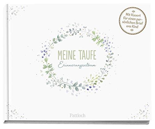 Meine Taufe: Erinnerungsalbum. Mit Kuvert. Für einen persönlichen Brief ans Kind