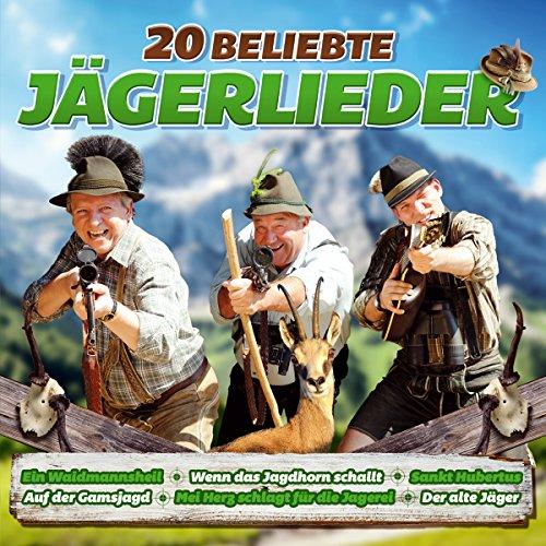 20 Beliebte Jägerlieder; Ein Waidmannsheil; Der alte Jäger; Wenn das Jagdhorn schallt; Zwei rehbraune Augen; Sankt Hubertus; Auf der Gamsjagd; Jägers Abschied; Oeschs die Dritten; Zillertal Pur; Pseirer Spatzen; Pagger Buam; Schürzenjäger; Jagd