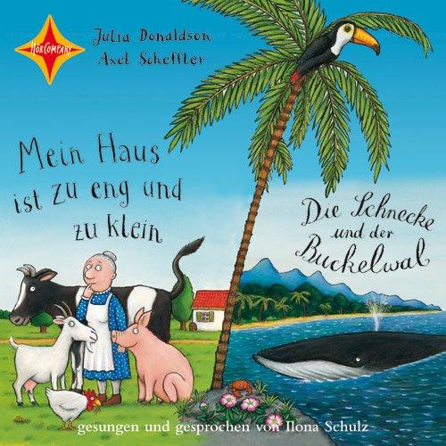 Die Schnecke und der Buckelwal / Mein Haus ist zu eng und zu klein: Gesprochen und gesungen von Ilona Schulz. 1 CD, Digipac, ca. 50 Min.