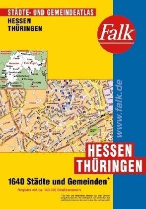 Falk Städte- und Gemeindeatlas Hessen/Thüringen