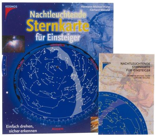 KOSMOS - Nachtleuchtende Sternkarte für Einsteiger