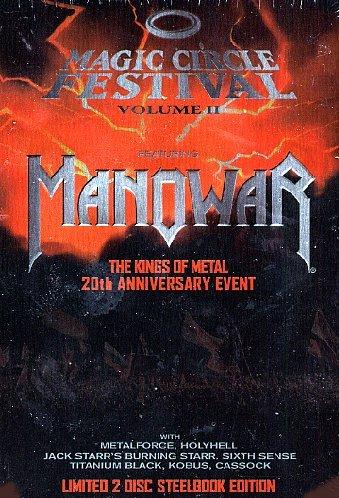 Magic Circle Festival Vol 2 (MANOWAR), Lim. Steelbook Edition [Limited Edition] [2 DVDs]