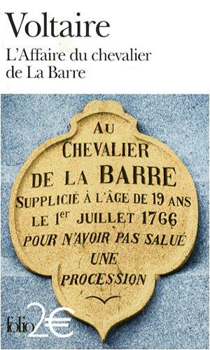 L'affaire du chevalier de La Barre. L'affaire Lally