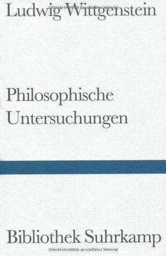 Philosophische Untersuchungen