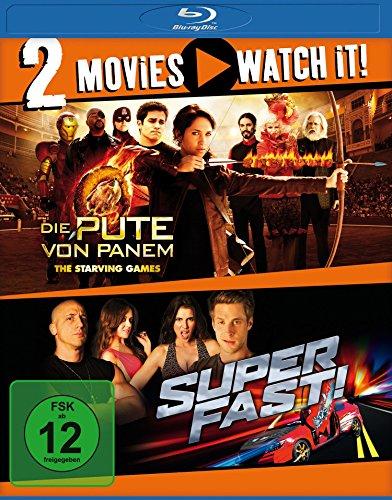 Die Pute von Panem - The Starving Games/Superfast! [Blu-ray]