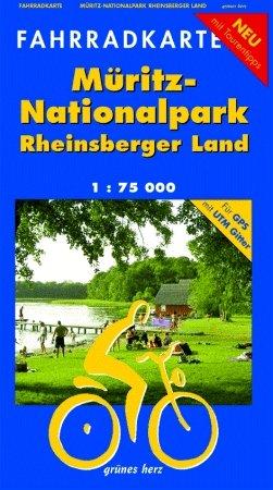 Müritz-Nationalpark - Rheinsberger Land 1 : 75 000 Fahrradkarte: Mit UTM-Gitter für GPS