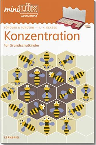 miniLÜK-Übungshefte: miniLÜK: 1./2./3./4. Klasse - Fördern & Fordern: Konzentration (miniLÜK-Übungshefte: Fördern und Fordern)