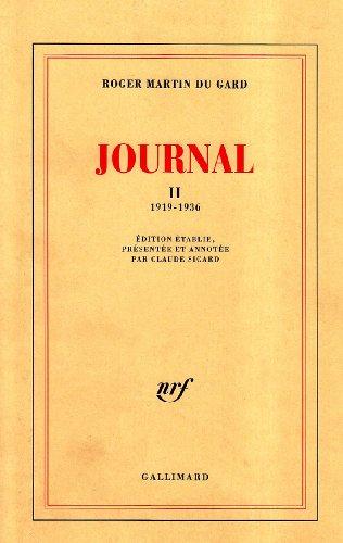 Journal. Vol. 2. 1919-1936