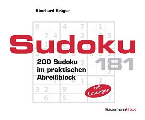 Sudoku Block 181: 200 Sudoku im praktischen Abreißblock