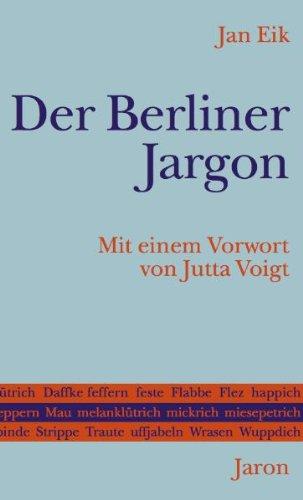 Der Berliner Jargon