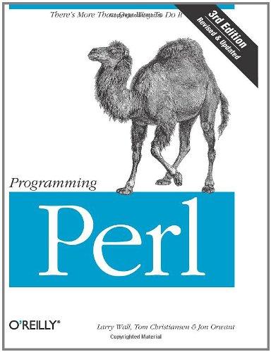 Programming Perl: There's More Than One Way To Do It