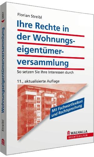 Ihre Rechte in der Wohnungseigentümerversammlung