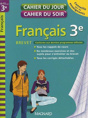 Français 3e : brevet