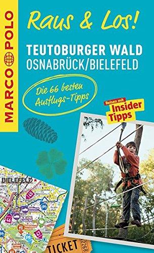 MARCO POLO Raus & Los! Teutoburger Wald, Osnabrück, Bielefeld: Guide und große Erlebnis-Karte in praktischer Schutzhülle