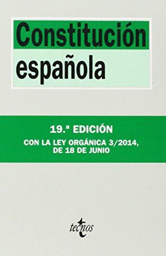 Constitución Española (Derecho - Biblioteca De Textos Legales)