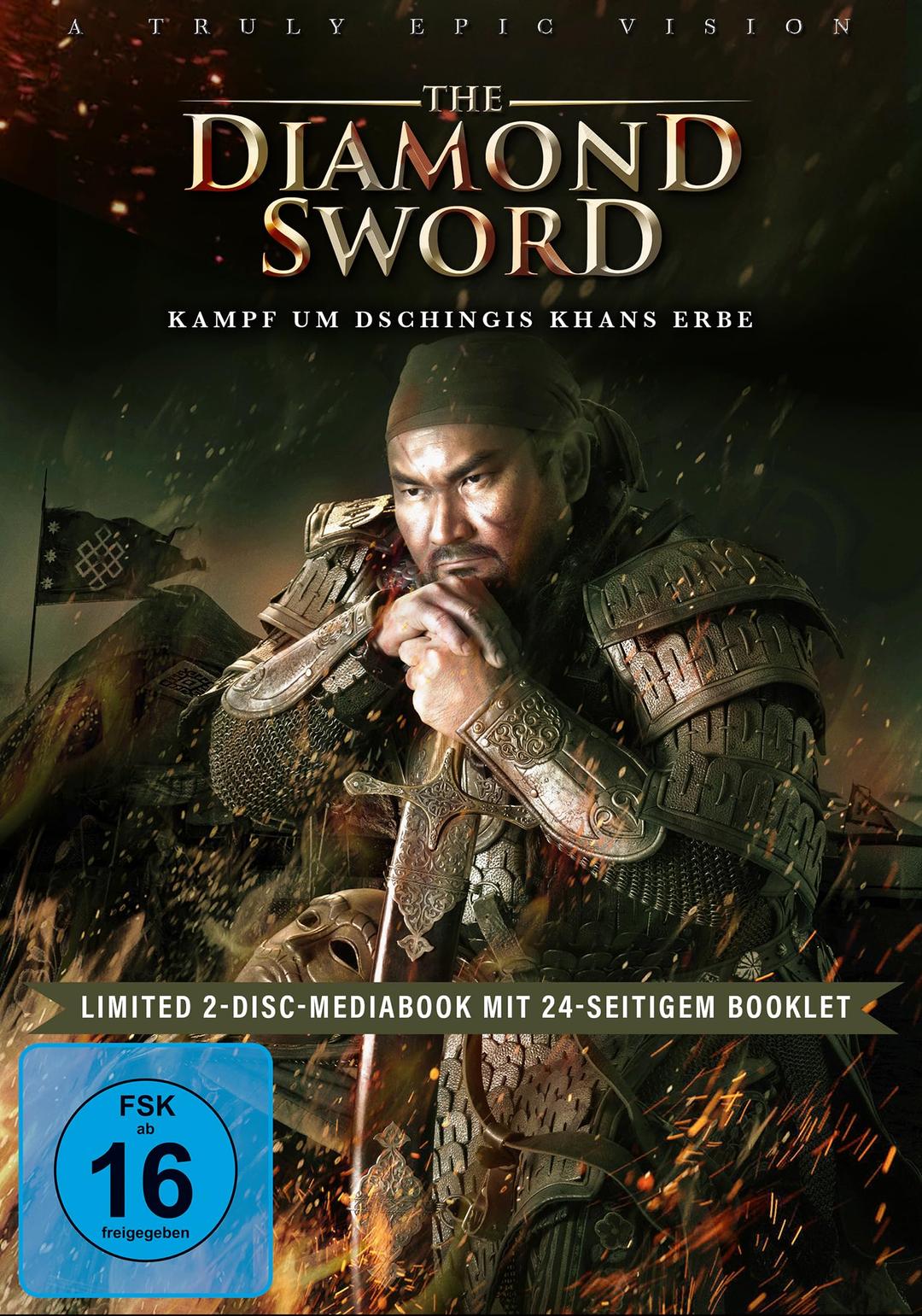 The Diamond Sword - Kampf um Dschingis Khans Erbe LTD. - Limitiertes 2-Disc-Mediabook [Blu-ray]