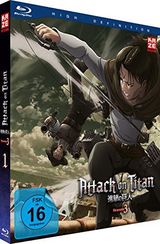 Attack on Titan - Staffel 3 - Vol.1 - [Blu-ray]