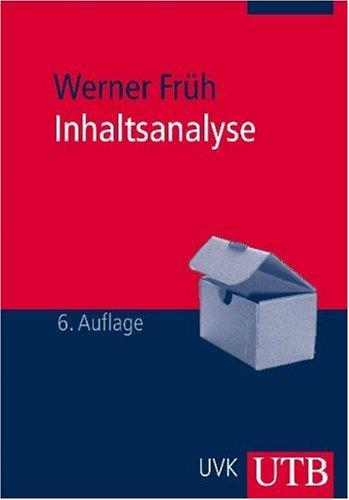 Inhaltsanalyse: Theorie und Praxis (Uni-Taschenbücher M)